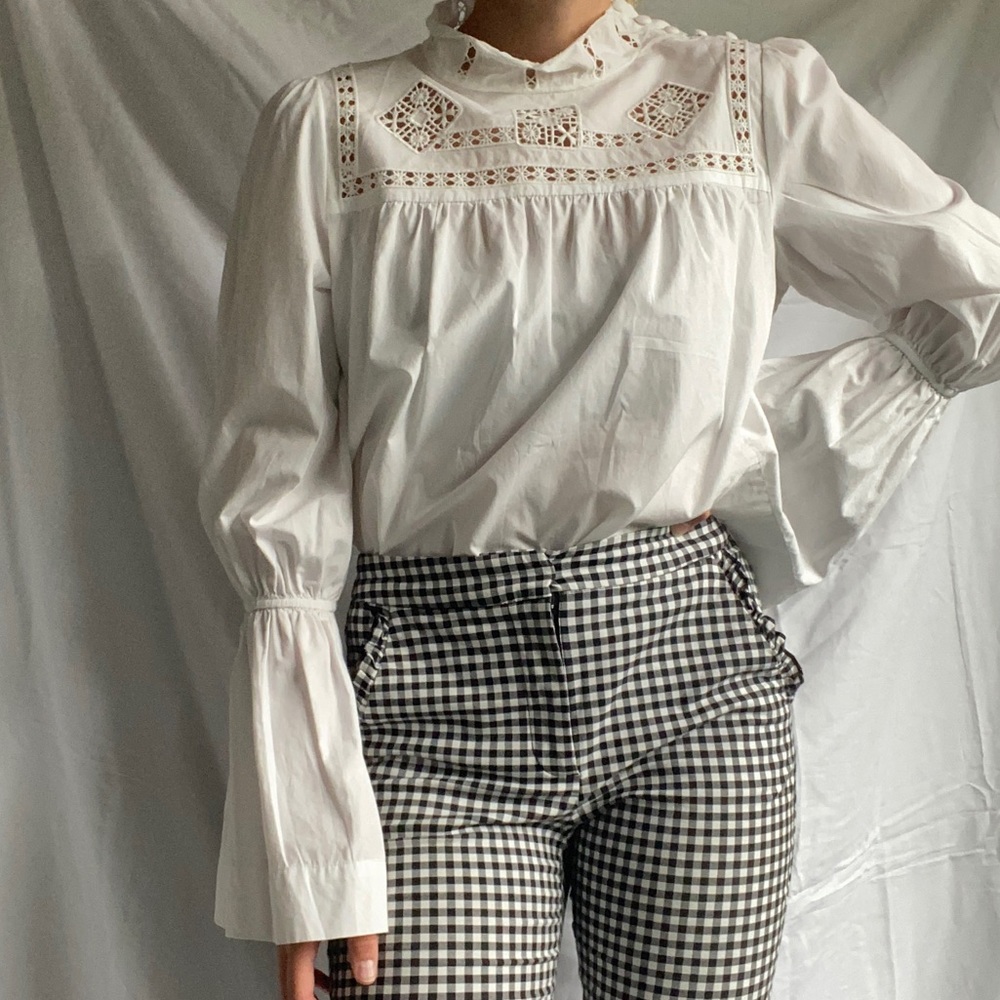 Free people blouse!